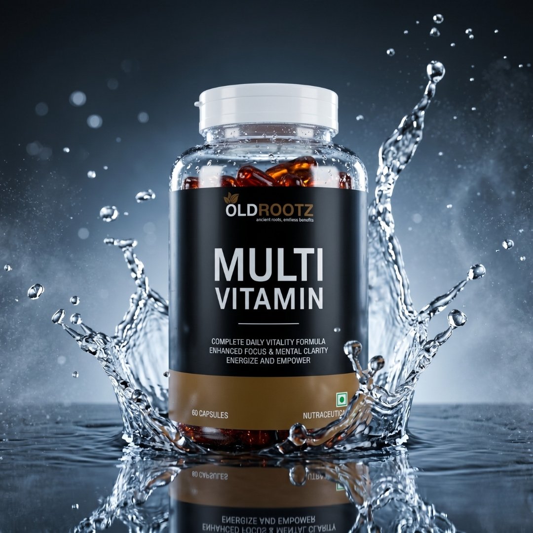 OLD ROOTZ Multi Vitamin – Complete Daily Vitality Formula | 60 Capsules