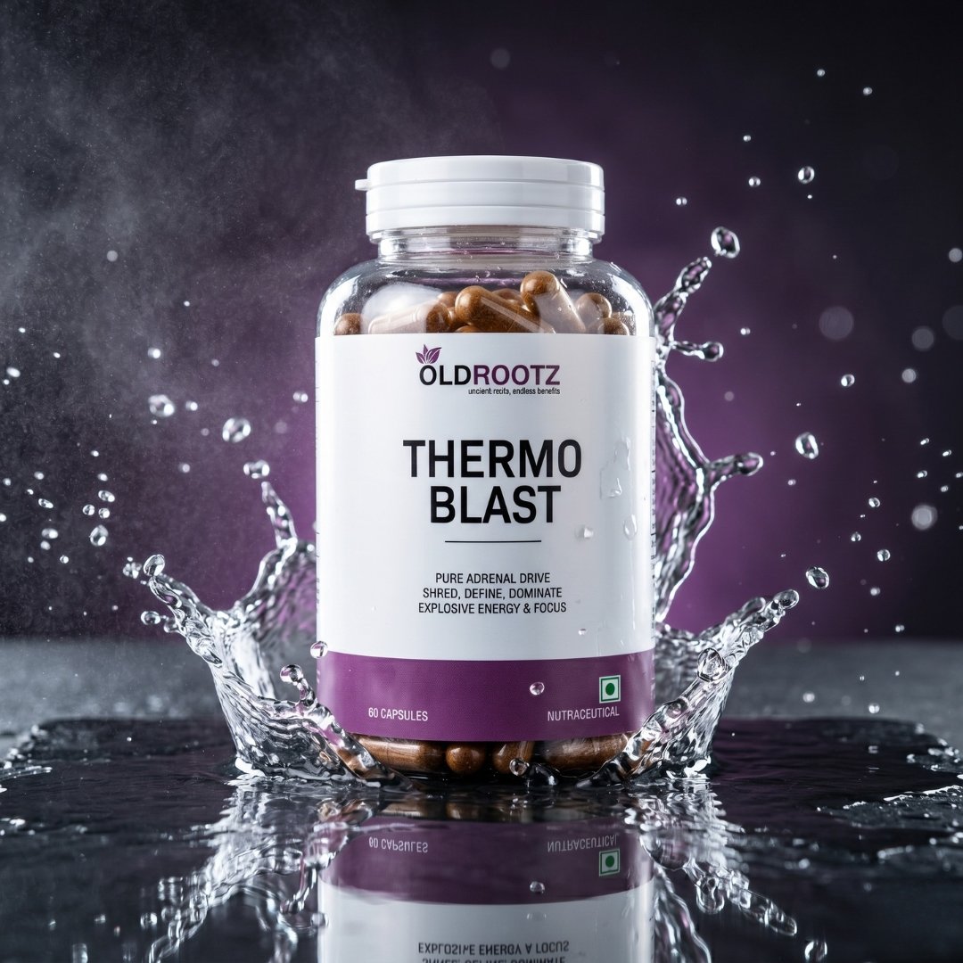OLD ROOTZ Thermo Blast – Pure Adrenal Drive | 60 Capsules