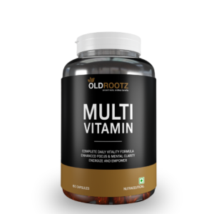 OLD ROOTZ Multi Vitamin – Complete Daily Vitality Formula | 60 Capsules