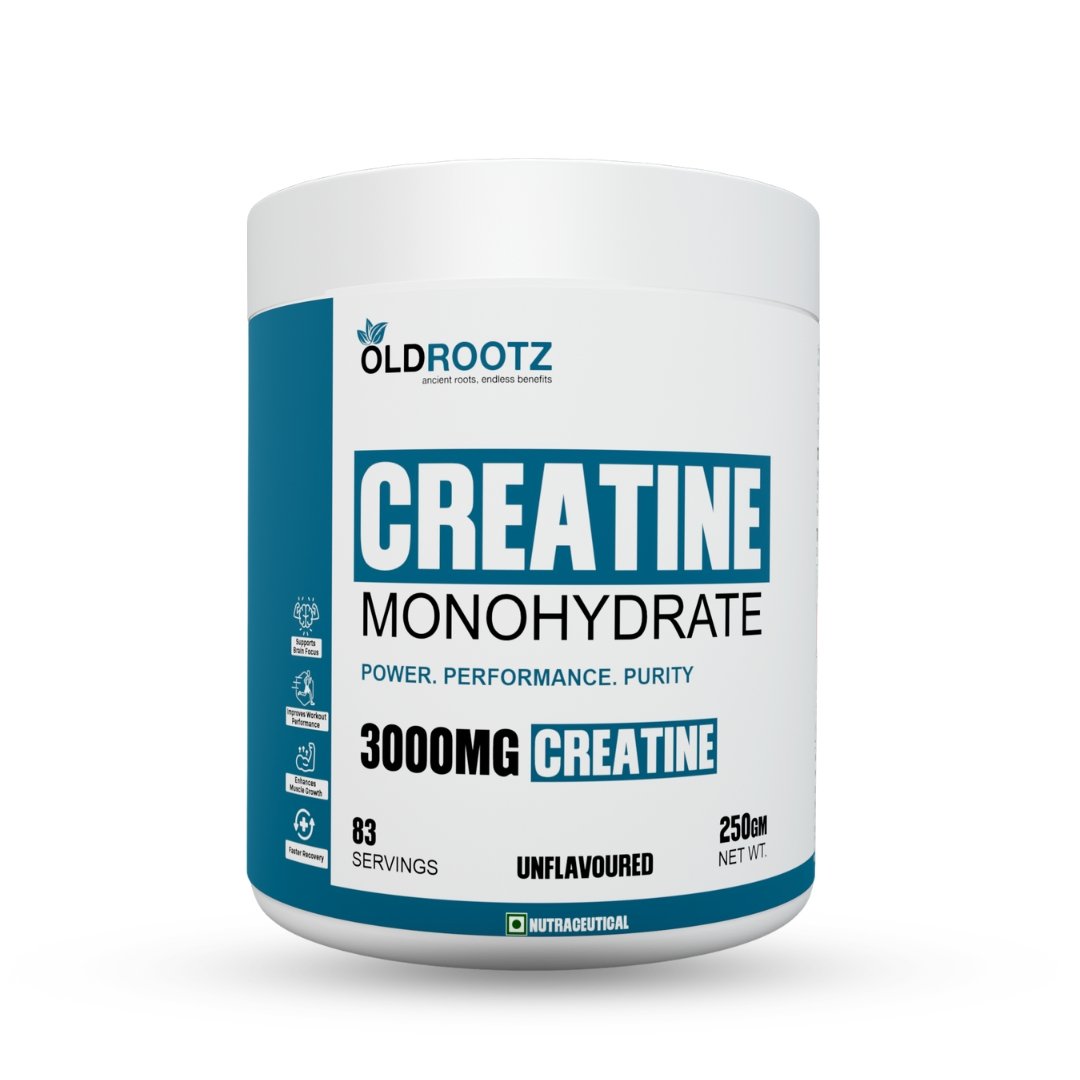 OLD ROOTZ Creatine Monohydrate Powder Unflavoured