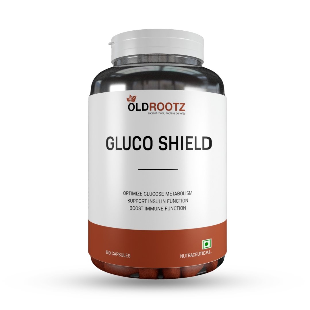 OLD ROOTZ Gluco Shield – Glucose Metabolism Support