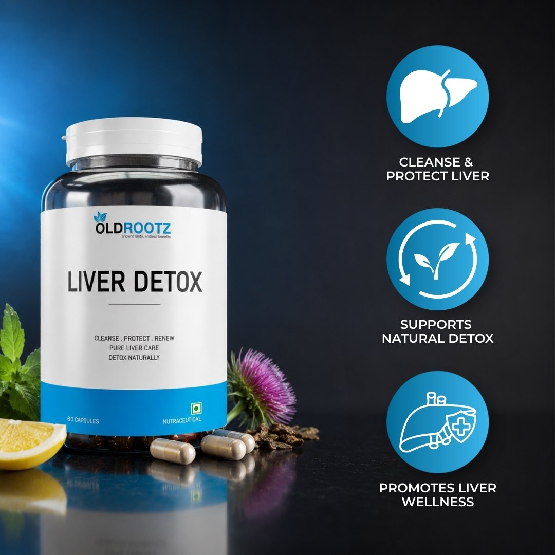 OLD ROOTZ Liver Detox – Cleanse, Protect & Renew Hover