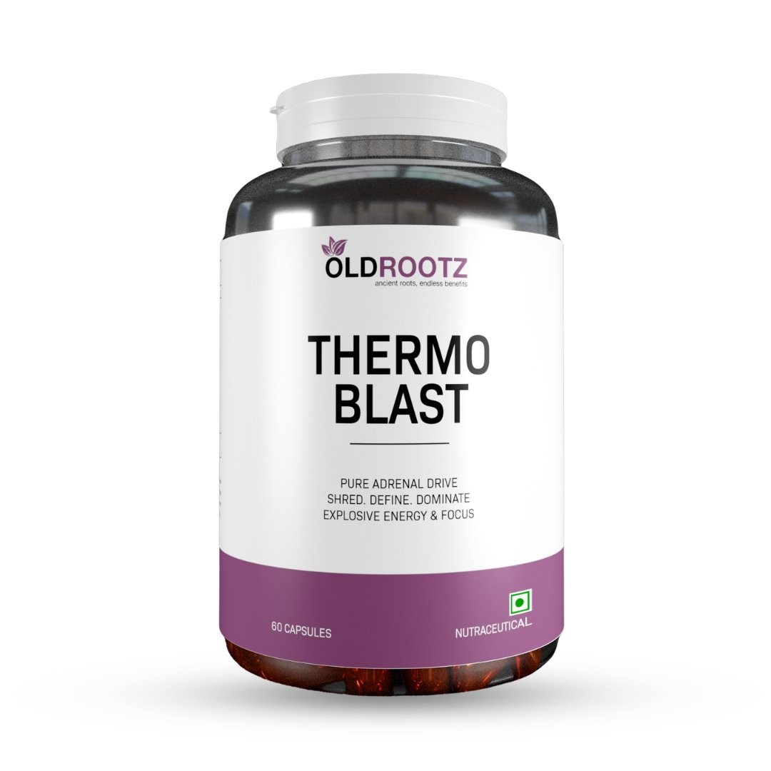OLD ROOTZ Thermo Blast – Pure Adrenal Drive | 60 Capsules